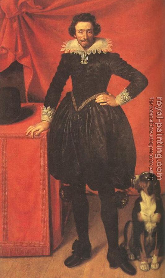 Frans The Younger Pourbus : Portrait of Claude de Lorrain, Prince of Chevreuse